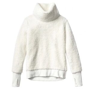 ATHLETA Nirvana Sherpa Funnel Neck Sweatshirt
In Winter White